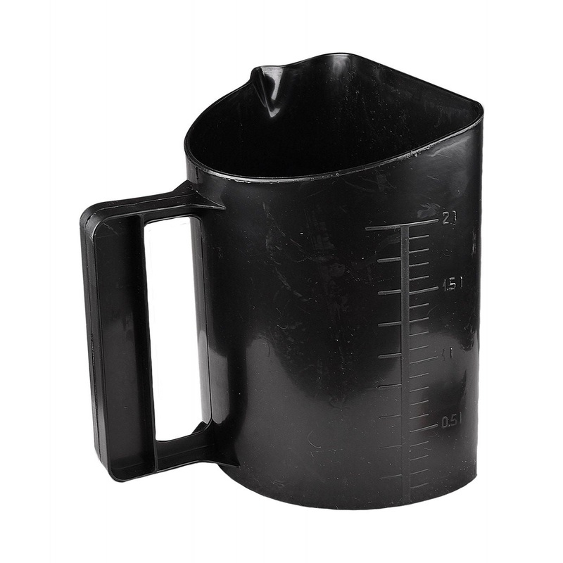 Waldhausen Measuring Jug Feed Scoop – Black