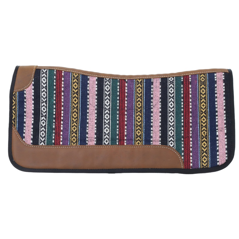 31″ x 32″ Bright Horizons Contoured Saddle Pad with Felt Bottom-FREE SHIPPING