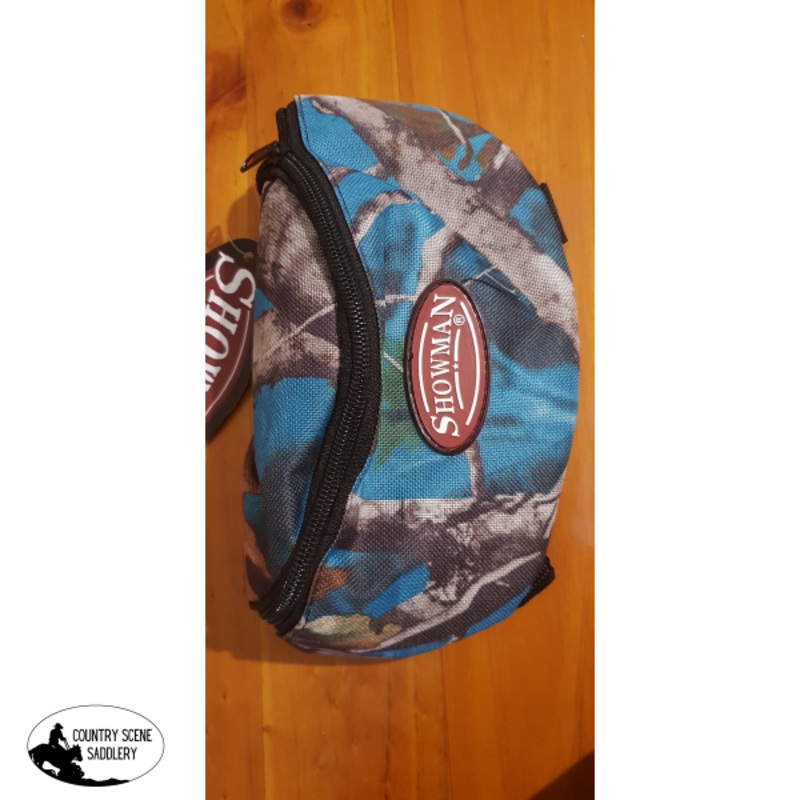 Showman Saddle Sack- turquoise camo.