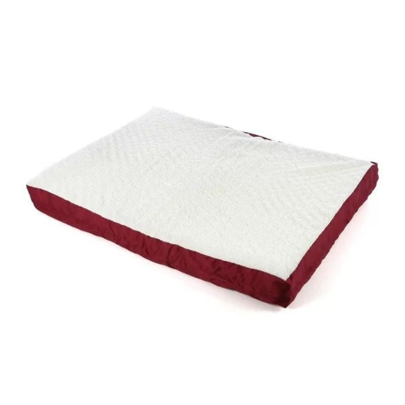 Quiet Time Double Thick Ortho Dog Bed 36X48 Burgun