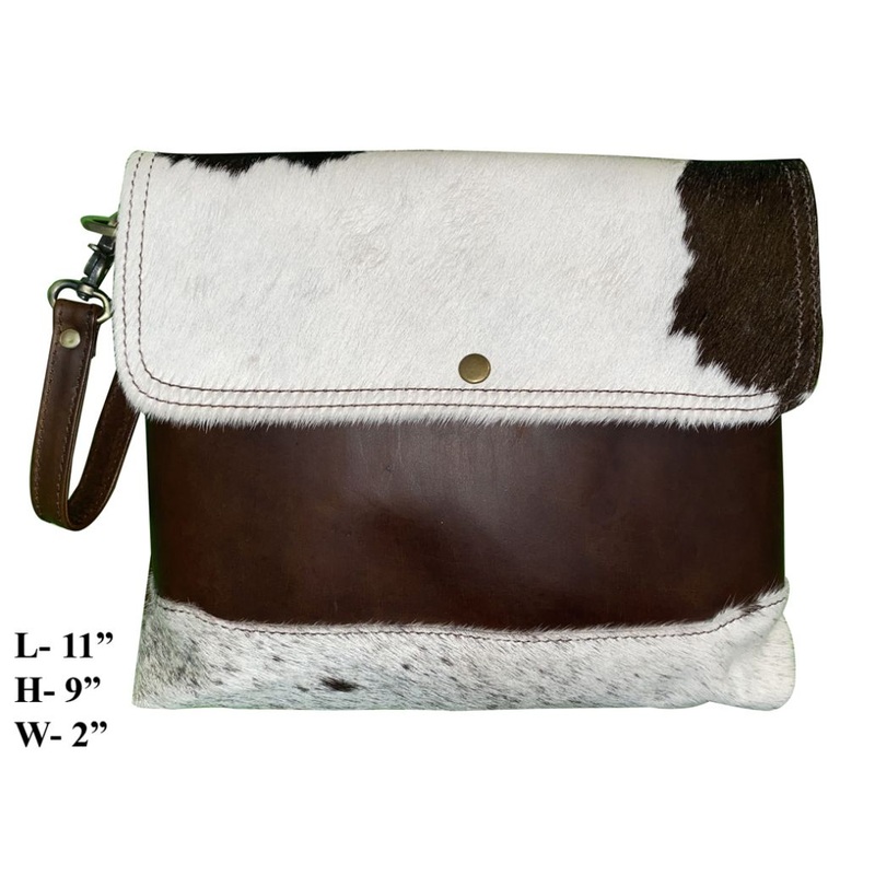 Klassy Cowgirl Genuine Hair on Cowhide Conceal Carry Crossbody Bag