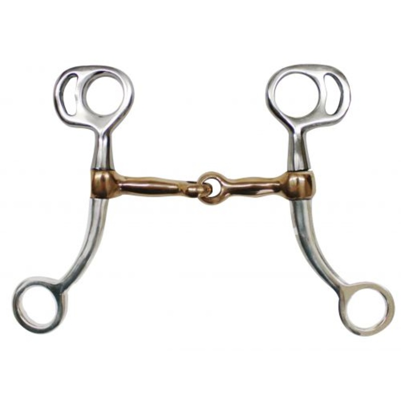 #46760: Showman stainless steel mini tom thumb bit with 5