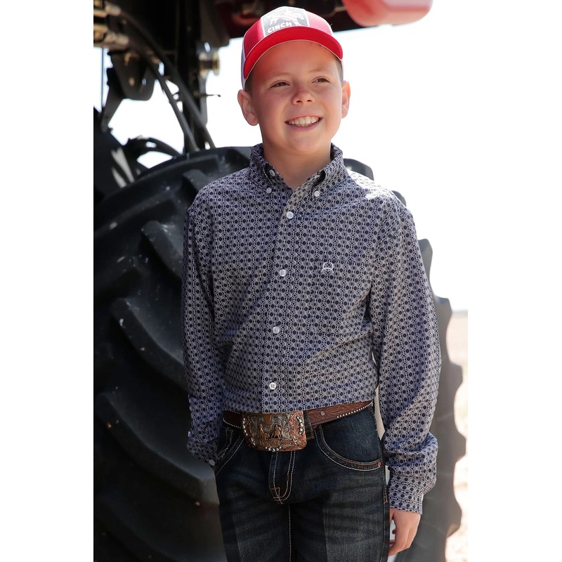 Boy’s Cinch Arenaflex ~ Navy