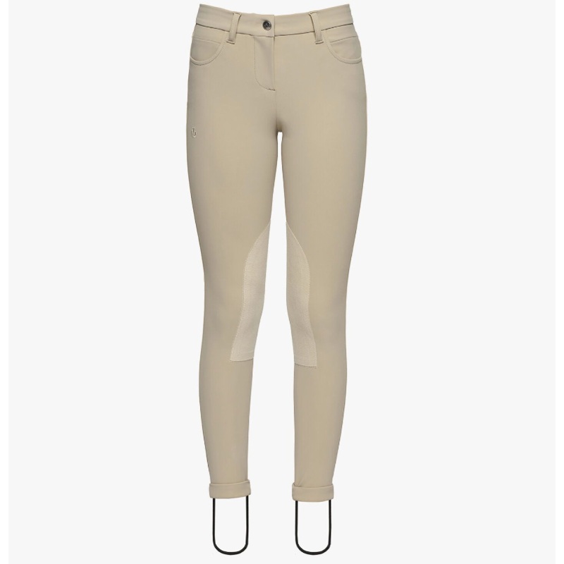 Cavalleria Toscana Kids Knee Grip Jodpur Breeches with Embroidered Logo – PJOA01