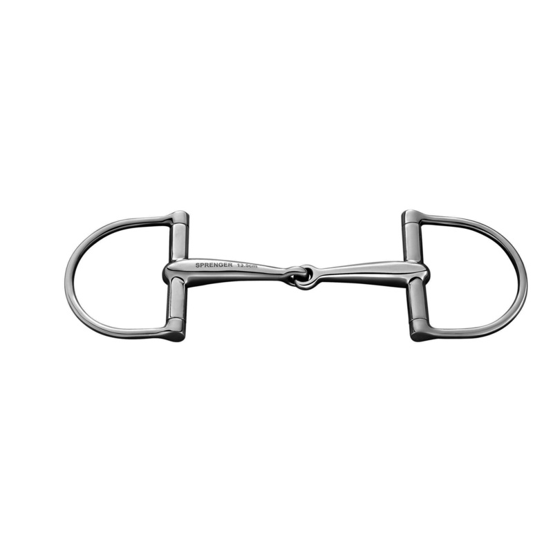 Herm Sprenger Single Joint D-Ring Snaffle
