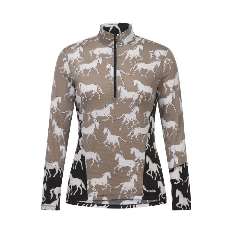 Kerrits Ladies Balance Ice Fil Long Sleeve Riding Shirt