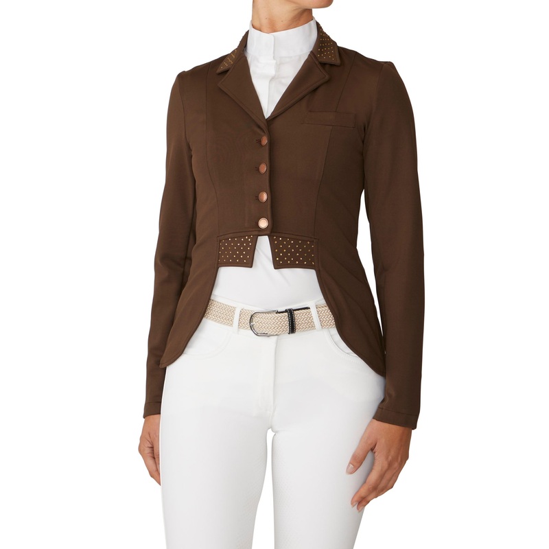 Women’s Elegance Dressage Show Coat – Brown