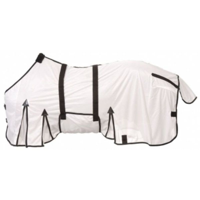 Showman  White Lightweight Mesh Fly Sheet